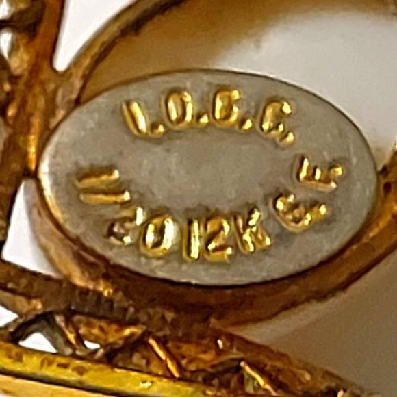 Vintage Glittering White Opal & Gold Filled Pendant & Chain (Libra Gemstone) - Picture 11 of 15